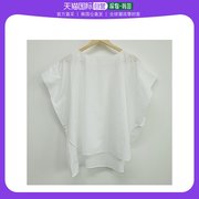 韩国直邮ABOUTSOME戴尔不对称雪纺衫不对称的雪纺衫棉插肩袖雪