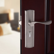 家用门锁室内卧室现代实木锁静音通用型锁具铝合金卫生间房门锁