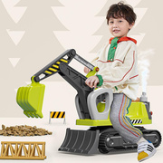 儿童机械工程玩具挖掘机玩具车孩工程车挖土机童小孩生日