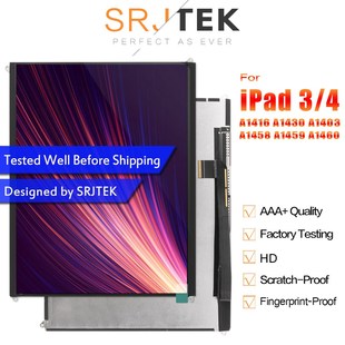 SRJTEK 9.7'' LCD Display For iPad 3 4 iPad3 iPad4 A1416 A14