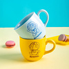 哆啦A梦马克杯欢乐杯陶瓷牛奶咖啡杯卡通机器猫情侣杯大容量耐热