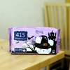 韩国超长卫生巾415mm加长夜用长款女生姨妈巾4片装