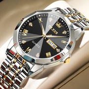 瑞士男石英表防水欧利时夜光时尚品牌手表全自动超薄男表9931