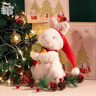 小羊小兔子玩偶毛绒玩具，节日新年女生可爱圣诞礼物公仔海湾兔