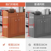 鞋架家用门口大容量省空间简易收纳柜简约经济型多层防尘带门鞋柜