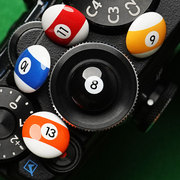 mrstone创意桌球相机，快门按钮适用富士索尼配件徕卡奥林巴斯按键