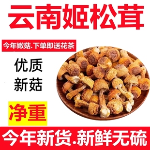 姬松茸干货云南特产特级姬松茸野生菌松茸菇250克半斤