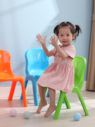 家用餐椅宝宝椅子小板凳塑料靠背子，儿童椅子加厚简约幼儿园小椅子