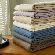 60s新疆长绒棉纯棉床单单件，夏季加厚100全棉贡缎，纯色被单三件套男