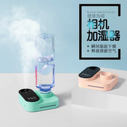 相机加湿器矿泉水瓶便携户外家用充电加湿器小型迷你桌面空气加湿
