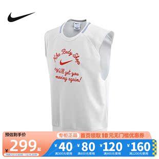 nike耐克男子篮球，运动训练休闲无袖t恤针织背心dx0883-121