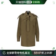 99新未使用香港直邮Prada 普拉达 女士 长袖军装衬衫 P479GR1