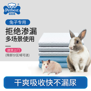 兔子尿垫宠物兔，通用尿不湿纸尿布兔笼，隔尿垫片一次性兔子用品尿片