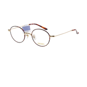 精工文艺复古眼镜框男女时尚近视眼镜架纯钛HO3091配高度数HO3092