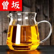 公道杯玻璃分茶器加厚耐热分茶杯玻璃，茶具单个茶海功道杯公