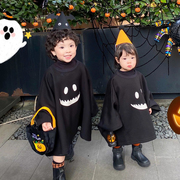万圣节cods服儿童服装男童装扮幽灵女衣服幼儿园披风斗篷套装