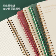韶华复古b5线圈本笔记本子，加厚a5网格，创意简约大学生ins文艺精致