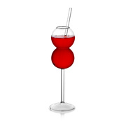 网红ins风高球杯日式创意玻璃，高脚鸡尾酒杯子组合套装酒吧调酒杯