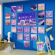 画室布置美术教室，环创少儿艺术培训班教育机构，幼儿园墙面装饰文化