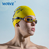 wave高清防水可近视电镀防雾泳镜男女士带度数的游泳装备训练眼镜