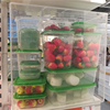 成都宜家普塔食品盒食物储藏收纳透明整理饭盒餐盒17件套国内