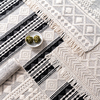 复古风印度地毯手工编织羊毛，沙发茶几毯北欧高级轻奢客厅卧室地垫
