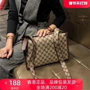 香港包包2023高级简约女士斜挎小方，包百搭大气真皮单肩包