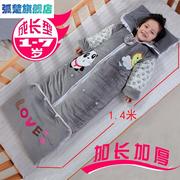 儿童睡袋秋冬季加厚加长纯棉保暖睡袋可拆袖宝宝防踢被婴儿抱被