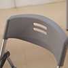 简易折叠椅子家用办公椅会议椅培训椅学生电脑椅塑料凳白色凳子