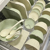 碗碟套装家用碗盘陶瓷轻奢奶油风碗筷碗勺组合高颜值清新餐具