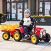 儿童拖拉机电动车四轮汽车男女宝宝小孩，玩具车可坐人带遥控1一3岁