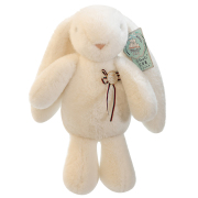 安抚白色小兔子长耳朵兔玩偶布娃娃床上睡觉陪伴儿童毛绒玩具女孩