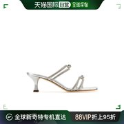 香港直邮潮奢 Casadei 卡萨帝 女士 宝石装饰高跟凉鞋 1M327X0501