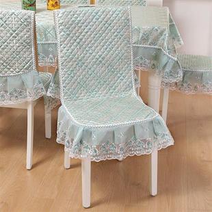 餐椅套椅垫布艺套装餐厅餐桌布板凳椅子套罩通用靠背凳子套子家用