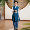 男童韩服民族服装鲜族服朝鲜族服演出服韩国男孩传统表演古装