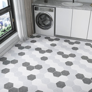 浴室卫生间专用自粘地板，贴纸防水防滑加厚耐磨仿瓷砖厨房地板革贴