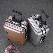 旅行箱男女学生行李箱24寸铝框拉杆箱20寸万向轮登机箱大容量26寸