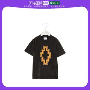 香港直邮Marcelo Burlon 圆领短袖T恤 CBAA001F22JER00410161016B