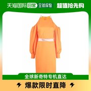 香港直邮stellamccartney镂空肩部束带，连衣裙604364