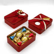 结婚喜糖成品铁盒礼盒含糖费列罗巧克力伴手礼盒婚礼专用糖盒