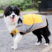 宠物狗狗雨衣雨披 大中型犬雨衣萨摩 边牧金毛大狗四脚衣服春夏装