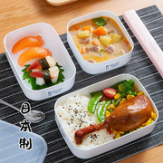 日本进口微波炉专用饭盒，塑料便当盒冰箱，专用水果保鲜盒冷藏收纳盒