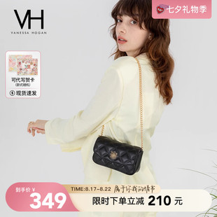 vh女包姆士小包绣球，软包2023时尚百搭单肩包高级感斜挎链条包