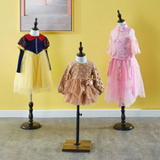 儿童模特道具半身，小孩小童服装展示架，童装店橱窗带头模特