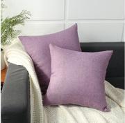 加厚纯色抱枕套北欧风沙发抱枕客厅靠垫靠枕床头靠背垫不含芯简约