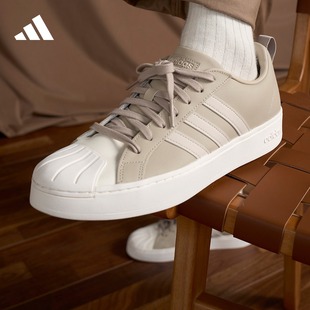 「小贝壳头」streetcheck休闲板鞋男女adidas阿迪达斯轻运动