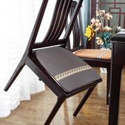 中式椅垫四季通用家用加厚防滑马蹄形餐桌坐垫，餐椅垫椅子垫可拆洗