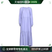 香港直邮潮奢 Jucca 女士 紫色连衣裙