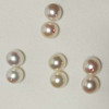 珍藏天然淡水珍珠散珠颗粒10-11mm正圆强光无暇单颗耳环吊坠