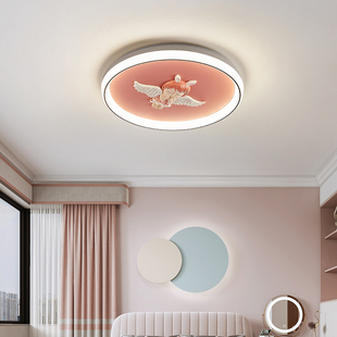 北欧led主卧室吸顶灯创意个性，客厅灯具简约现代房间灯饰温馨家用